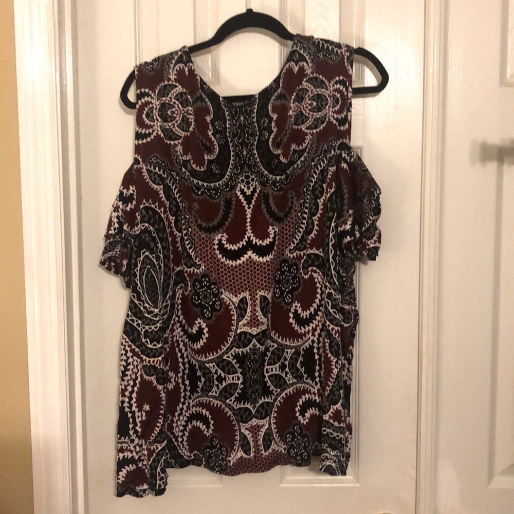 Cold Shoulder Blouse